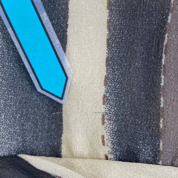 Nina Austin Silk Formal Gown | L | Metallic Beaded Sequin | Event Ball Gala - Picture 8 of 11